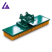 Balayeuse mécanique pour excavatrice avec largeur personnalisable de 1000 mm à 2000 mm pour 1,5 à 5 tonnes pour chantier de construction avec certificat CE