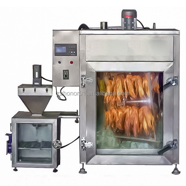Electric Food Smoker Vertical With Windows Meat Smokehouse Oven Sausage Chicken Fish Smoking Machine Electric Grill BBQ Smoker