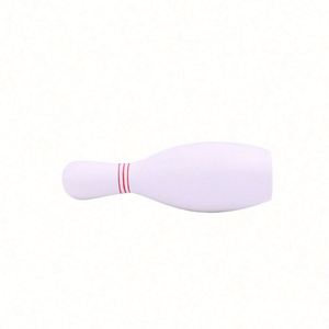 Balle anti-stress en forme de boule de bowling en PU avec logo personnalisé, jouet de relaxation à rebond lent, cadeau promotionnel d'entreprise avec logo - Product Image 2
