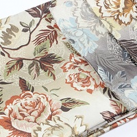 Tissu polyester pour housse de canapé TengHui, dernière collection de textiles de maison, satin doux, jacquard tissé, résistant à l'abrasion, 360 g/m², poids moyen