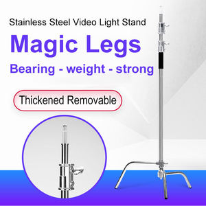 <span class=keywords><strong>Neewer</strong></span> Support d'éclairage photo professionnel en acier inoxydable avec bras articulé Pro <span class=keywords><strong>100</strong></span>% acier inoxydable avec coussin d'air lourd - Product Image 5
