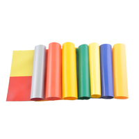 Bâche en PVC Tissu Polyester Tissu Machines Garniture Latérale Rouleaux Pvc Enduit Bâche Stocklot Prix