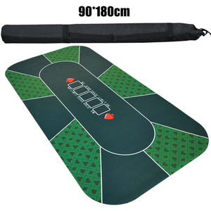 Thảm Trải Bàn Chơi Poker Sòng Bạc Texas Hold Em Bằng Cao Su 180*90Cm Khăn Trải Bàn Trò Chơi Sang Trọng Với Họa Tiết Hoa Chọc - Product Image 3