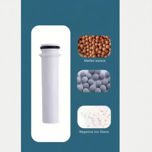 โครเมี่ยมยอดนิยมเก้าระดับสิบฟังก์ชั่นหัวฝักบัว<span class=keywords><strong>แบบ</strong></span>มือถือหัวกรองผ้าฝ้าย PP ก๊อกน้ำในห้องน้ำอุปกรณ์เสริมประเภทฝักบัว - Product Image 4