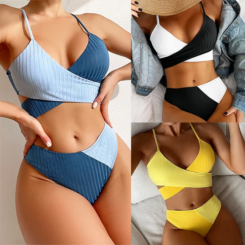 Sexy Swimsuits Push Up Bikini Female Swimwear Beach Wear Bikinis Women's Swimming Bathing Suit