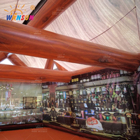 Tente Gonflable Commerciale WINSUN en PVC Ignifuge Couleur Personnalisée pour Utilisation en Discothèque, Bar - Certifiée CE, Étanche et Facile à Installer