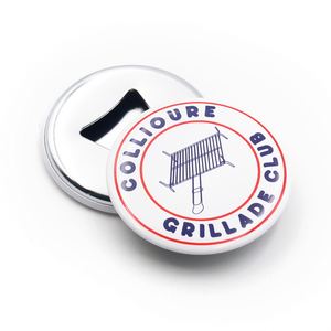 Personalized Coaster Shape Magnetic Bottle Opener Beer Manual <b>Can</b> Opener <b>Fridge</b> Magnet - Product Image 1