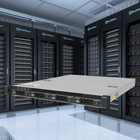 Boîtier de serveur 1U 4 baies 650 mm avec backplane 6 Go, vente directe usine, compatible carte mère E-ATX