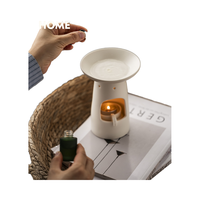 Diffuseur d'huiles essentielles en céramique écologique, brûleur d'aromathérapie domestique, parfum bois de santal, encens chinois longue durée pour l'intérieur