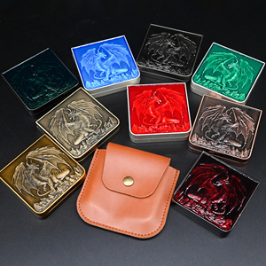 En Existencia, Juego <span class=keywords><strong>de</strong></span> Dados Redondos <span class=keywords><strong>de</strong></span> Metal para Dungeons and Dragons, 7 Piezas, Dados <span class=keywords><strong>de</strong></span> <span class=keywords><strong>Ruleta</strong></span> con Paquete <span class=keywords><strong>de</strong></span> Regalo - Product Image 3