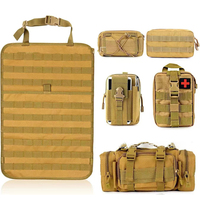 Sac de rangement universel tactique pour dossier de siège SIVI Maiker, organisateur de sac avec 5 pochettes, compatible avec tous les modèles