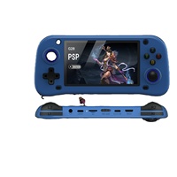 Console de Jeu Portable G28 Écran HD 4.3 Pouces Joystick 3D Linux 64 Go Rétro Classique Joueurs PS1 SFC Consoles de Jeu Vidéo Lecteur PSP