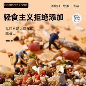 Alimento para Hámsteres Pethunder Seafood 500g, Alimento Nutritivo Esencial para Hámsteres Dorados - Product Image 4