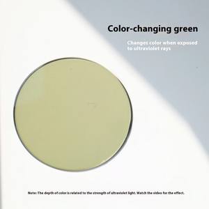 광학 렌즈 도매 선글라스 고 처방 렌즈 Bluecut 프레임 X 레이 비전 연락처 포커 카드 - Product Image 5