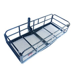 Porte-bagages arrière pour SUV, 60x24,4x13,8 cm, en maille de fer, pour toit de voiture, capacité de charge 150 kg - Product Image 1