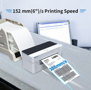 Xprinter Impresora Térmica de Código de Barras, Impresora Inalámbrica de Alta Velocidad, 4 Pulgadas, 203DPI, Bluetoot H, D463E, 1 Unidad - Product Image 2
