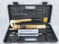 Pistola de Grasa Manual de Aleación de Aluminio de Doble Varilla de 600cc, de Alta Calidad, Económica, Industrial, KHC, para Bricolaje, ODM, OEM, Duradera y que Ahorra Trabajo