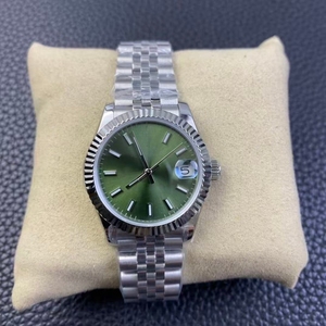 <b>Top</b>-tier designer luxury diamond-encrusted zirconia brand automatic mechanical watch - 40mm sapphire <b>crystal</b> with hands - Product Image 1