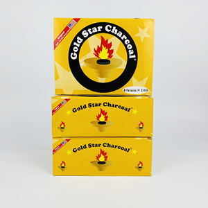 Charbon <span class=keywords><strong>à</strong></span> <span class=keywords><strong>chicha</strong></span> en coquille de noix de coco, 40 mm, 100 pièces, cube de charbon <span class=keywords><strong>à</strong></span> <span class=keywords><strong>chicha</strong></span> pour narguilé - Product Image 2