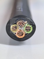 Câble de cheminée en cuivre XLPE basse tension TC ER XHHW-2 4C 12AWG 600V pour usage industriel et de construction, indice de protection IP67, ignifuge classe B