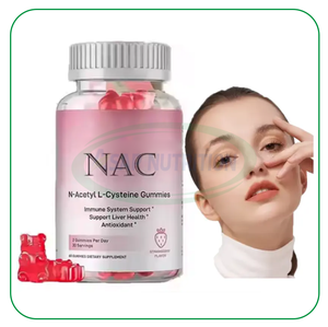 Ausreson NAC N-acetil-L-cisteína Gummy Cuidado DE LA PIEL Suplemento de apoyo inmunológico Gummies NAC sin azúcar - Product Image 1
