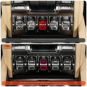 Para Byd Leopard 8, Cubierta Protectora para Botón de Control Central, Carcasa Protectora de TPU para Botón, Accesorio de Decoración Interior - Product Image 1