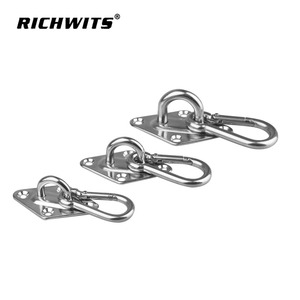 ตะขอเกี่ยวสแตนเลสแบบติดผนัง RICHWITS สำหรับแขวนเปลญวน เก้าอี้แขวน ใช้งานกลางแจ้ง - Product Image 2