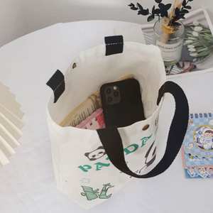 Bolsa de Mano Pequeña para Niñas, Diseño de Ositos, Bolsa de Almuerzo para Estudiantes, Personalizada - Product Image 4