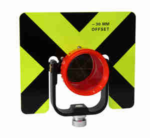 AKZ18-2 64mm Levantamento Prisma Com Alvo Refletindo Óptica Estação Total Monitoramento Prisma - Product Image 1