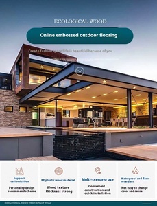 Parquet stratifié en plastique ignifuge et économique pour l'extérieur, résistant à l'eau, SHENGCHENG - Product Image 6