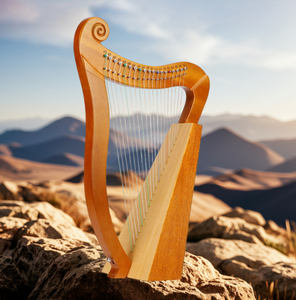 15/19 dây đàn hạc nhỏ dễ học liraqin konghou Lyre nhạc cụ cầm tay nhiều mẫu - Product Image 6