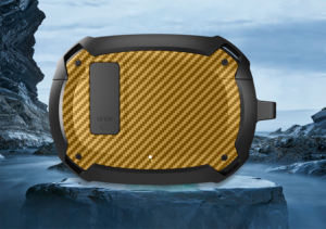 Estuche Protector para Auriculares de Secado Rápido, Ecológico, Anti-Pérdida, Resistente a Golpes, con Bloqueo, de TPU con Imitación de Fibra de Carbono, de Alta Calidad para Estudio - Product Image 3