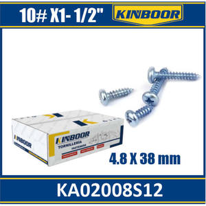 Viti a testa Phillips 48X38mm rinfuse per lamiere per autoforatura - Product Image 1