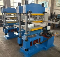 Máquina Automática para Fabricar Fundas de Goma para Teléfonos Móviles, Prensa Hidráulica de Vulcanización con Motor