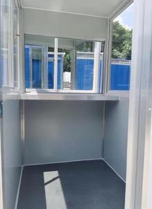 Di động cabin bảo vệ an ninh kiosk không thấm nước Sentry hộp gian hàng cho ngoài trời tạm thời Tiny nhà văn phòng - Product Image 4