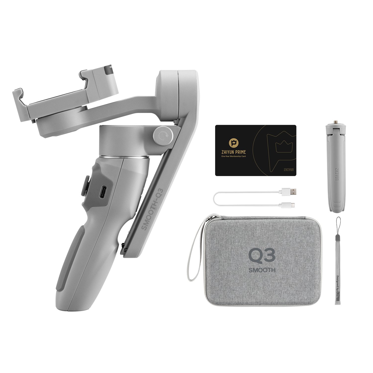 ZHIYUN SMOOTH Q3 コンボバージョン スマートフォンジンバル 3軸 