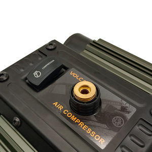 Kit de Compresor de 12V con Tanque, Maleta, para Neumáticos, de Alta Resistencia, Doble Cilindro, Universal, Continuo, K500T, Compresor Doble K500 - Product Image 5