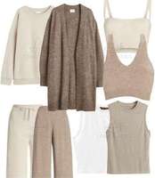 Fabricant d'ensemble de vêtements de détente en cachemire de luxe personnalisé pour femmes vêtements de détente tricot de laine cachemire cardigan pull-over pantalon pour femmes