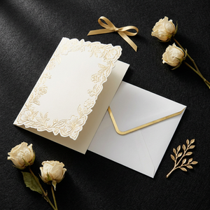 Cartes de remerciement en papier fantaisie floral aquarelle lavande de qualité supérieure, en vrac, pour mariage, douche nuptiale, papeterie, <span class=keywords><strong>logo</strong></span> personnalisé, OEM, 50 pièces - Product Image 6