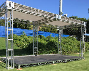 Estructura de Aluminio Portátil para Conciertos al Aire Libre, Estructura de Iluminación Giratoria para Conciertos, Estructura Triangular Cuadrada para Uso en Techos - Product Image 6