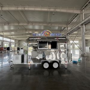 Chariot <span class=keywords><strong>de</strong></span> Snacks Mobile pour Gelato, Pizza, Glaces, <span class=keywords><strong>Charcuterie</strong></span>, Desserts, Hot-dogs, Cuisine Mobile, Magasin <span class=keywords><strong>de</strong></span> Limonades, Remorque Alimentaire, Équipement - Product Image 2