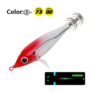 <span class=keywords><strong>Yozuri</strong></span> Top 6g/7,3 cm 10g/9cm Sutte flotante paraguas luminoso Egi calamar Jig Acero inoxidable giratorio silicona agua salada pesca PVC - Product Image 6