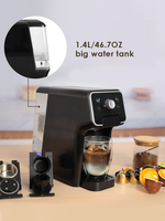 Machine à capsules multiples Machine à capsules de café à pompe à 20 bars Capsule NES Dolce Gusto Poudre de café Dosette de café pour la maison