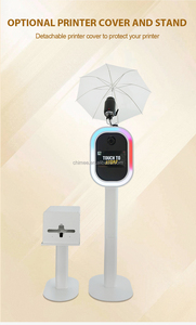 Impression <span class=keywords><strong>instantanée</strong></span> 13.3 Self Service écran tactile moniteur kiosque ovale DSLR Shell Selfie caméra <span class=keywords><strong>Photo</strong></span> Booth Machine pour événements locations - Product Image 3