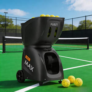 New Arrival Pusun AI Intelligence Smart Padel Tennis Ball Machine Pusun PT-Pro AI Tennis Ball Launcher Training Match Usage - Product Image 1
