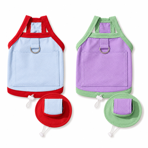 Chaleco Refrigerante para Perros, Ajustable, Reflectante, de Poliéster, Transpirable, Ropa de Verano para Mascotas, Protección Solar para Perros Pequeños/Medianos - Product Image 1