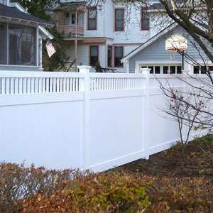 Valla de Privacidad de PVC con Parte Superior en Forma de Oreja de Perro, Paneles de Valla de Vinilo de 6 Pies de Altura, Anti-UV, Impermeables, para Jardín, Villa, Seguridad, OEM - Product Image 3