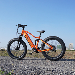 Hochleistungs-Fahrrad 26 Zoll 750W Fat-Tire Adventure E-Bike für vollbeladene Pendler mit Federgabel XF15FAT Doppelte Vollfederung - Product Image 1