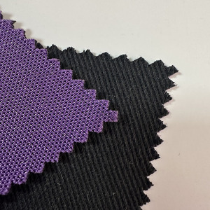 Tela de malla brillante de poliéster 100% de 270GSM personalizada, con brillo <span class=keywords><strong>morado</strong></span> y spandex, anti-bolitas, resistente a desgarros, para prendas de exterior. - Product Image 2