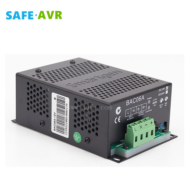 Generator Genset Automatic Battery Charger Smartgen Automatic Battery Charger Bac06A 12V 24V BAC2408 BAC2410